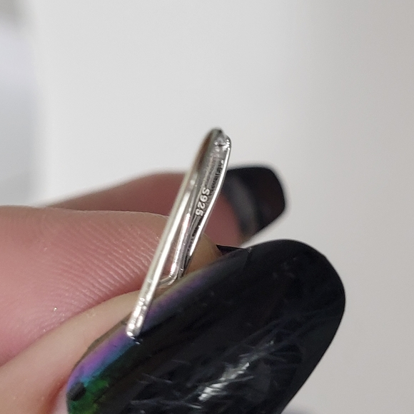 GENUINE GRA CERTIFIED MOISSONITE EARRINGS 1cwt 925 sterling silver - Picture 13 of 16